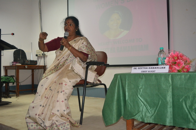Dr Ramanujam empowering
